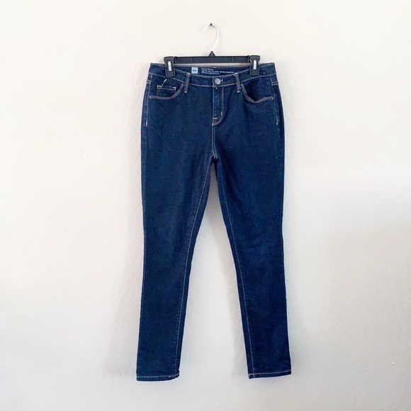Mossimo Dark Wash Denim Curvy Skinny Jeans‎ - Picture 1 of 8